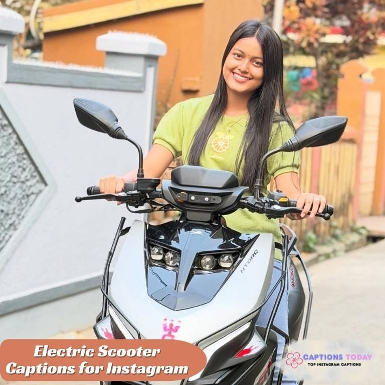 Electric Scooter Captions for Instagram