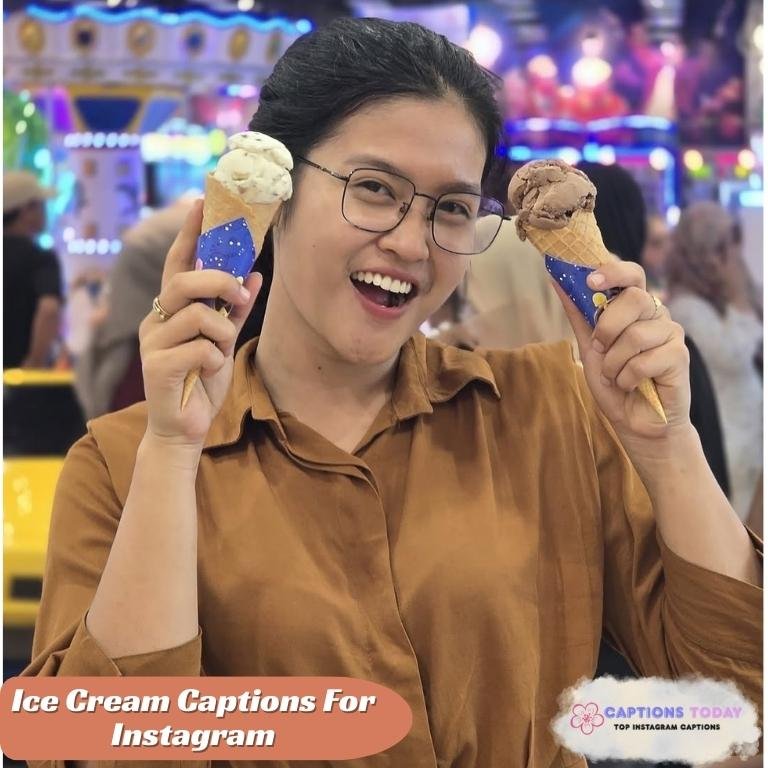 Ice Cream Captions For Instagram