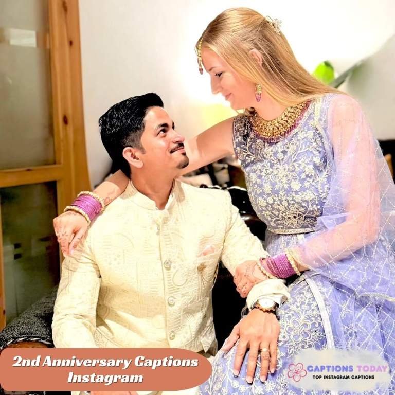 2nd Anniversary Captions Instagram
