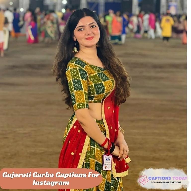 Gujarati Garba Captions For Instagram​