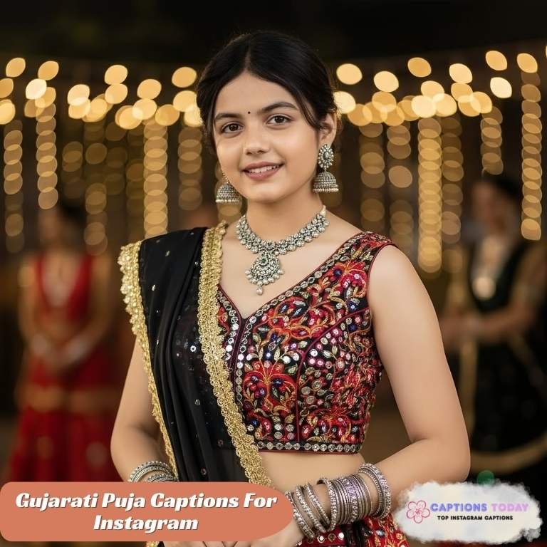 Gujarati Puja Captions For Instagram