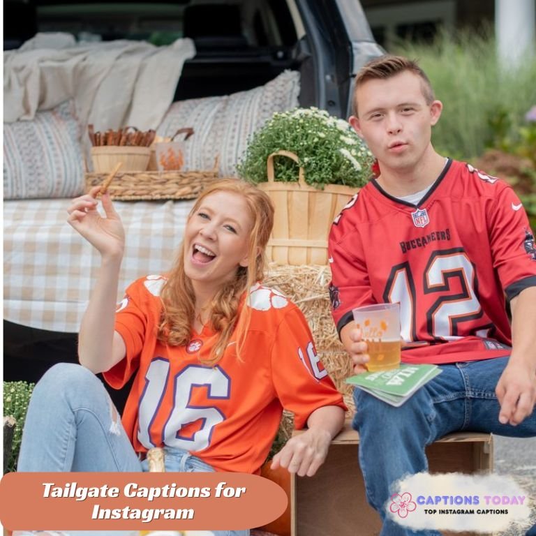 Tailgate Captions for Instagram