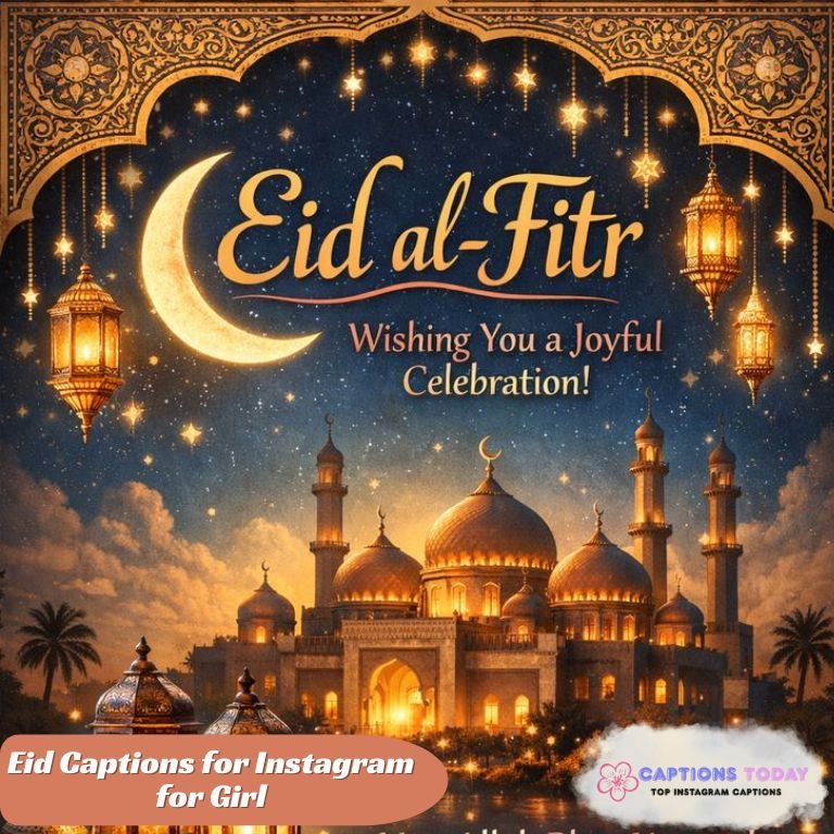 Eid Captions for Instagram for Girl
