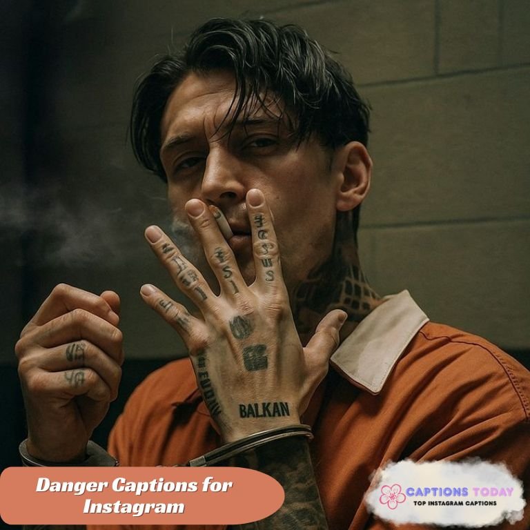 Danger Captions for Instagram