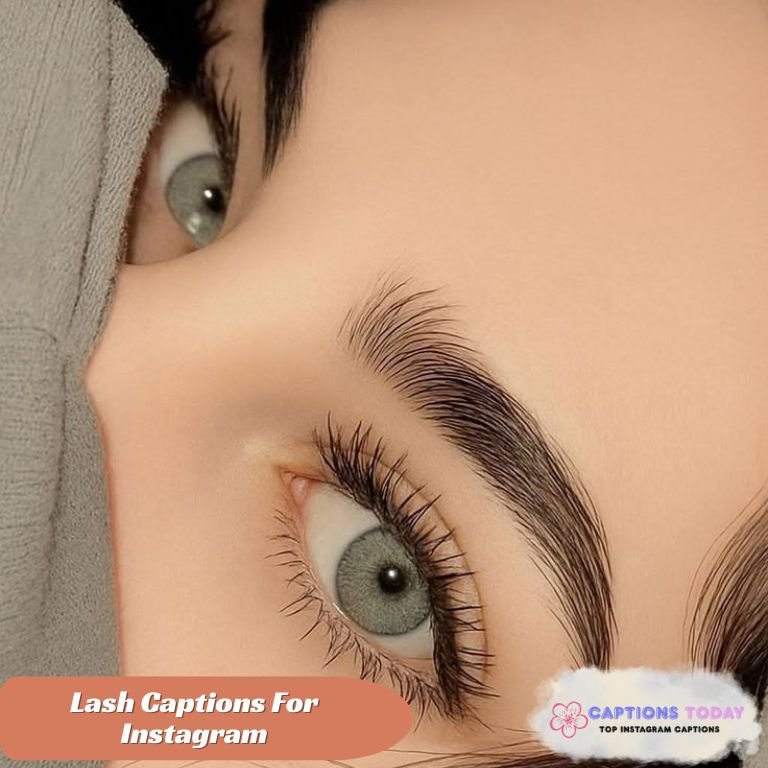 Lash Captions For Instagram