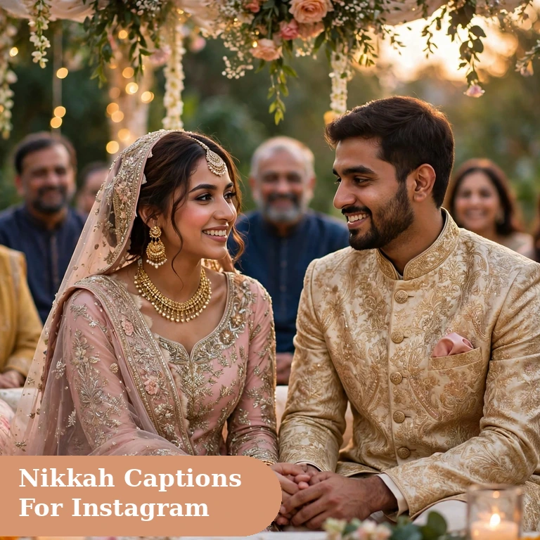 nikkah captions for instagram