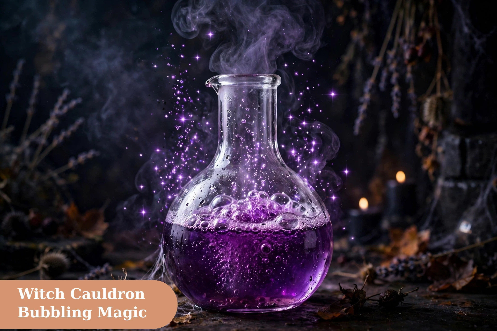 potion-body2-branded Potion captions for instagram with colorful potion bottles on a Halloween party table